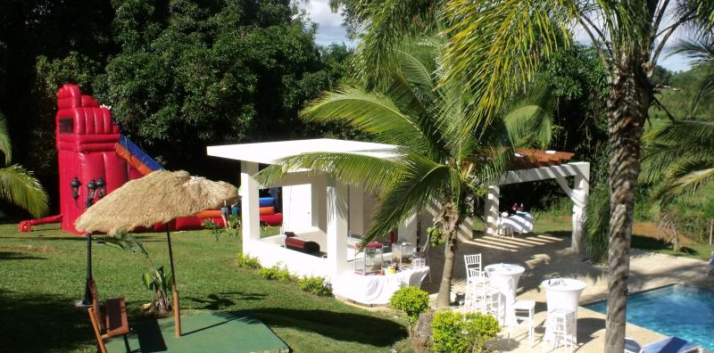 pool party con inflables isabela aguadilla pr - hacienda villa bonita 