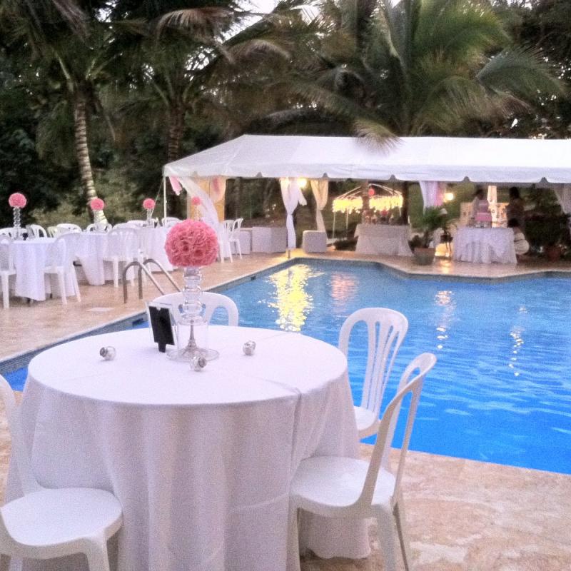 Rincon family party at hacienda villa bonita PR 