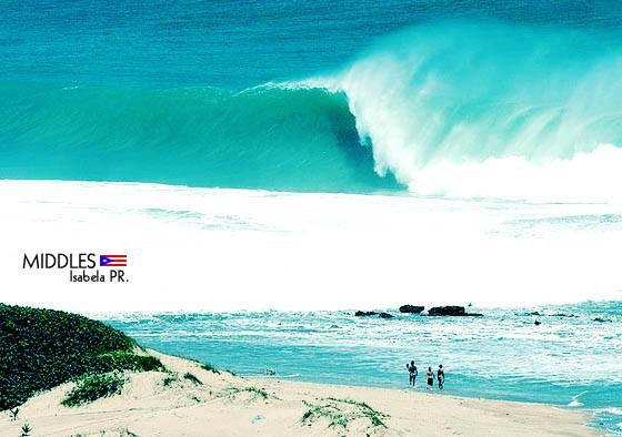 surfing at middles isabela pr - beach fun condos isabela vacation rentals pr